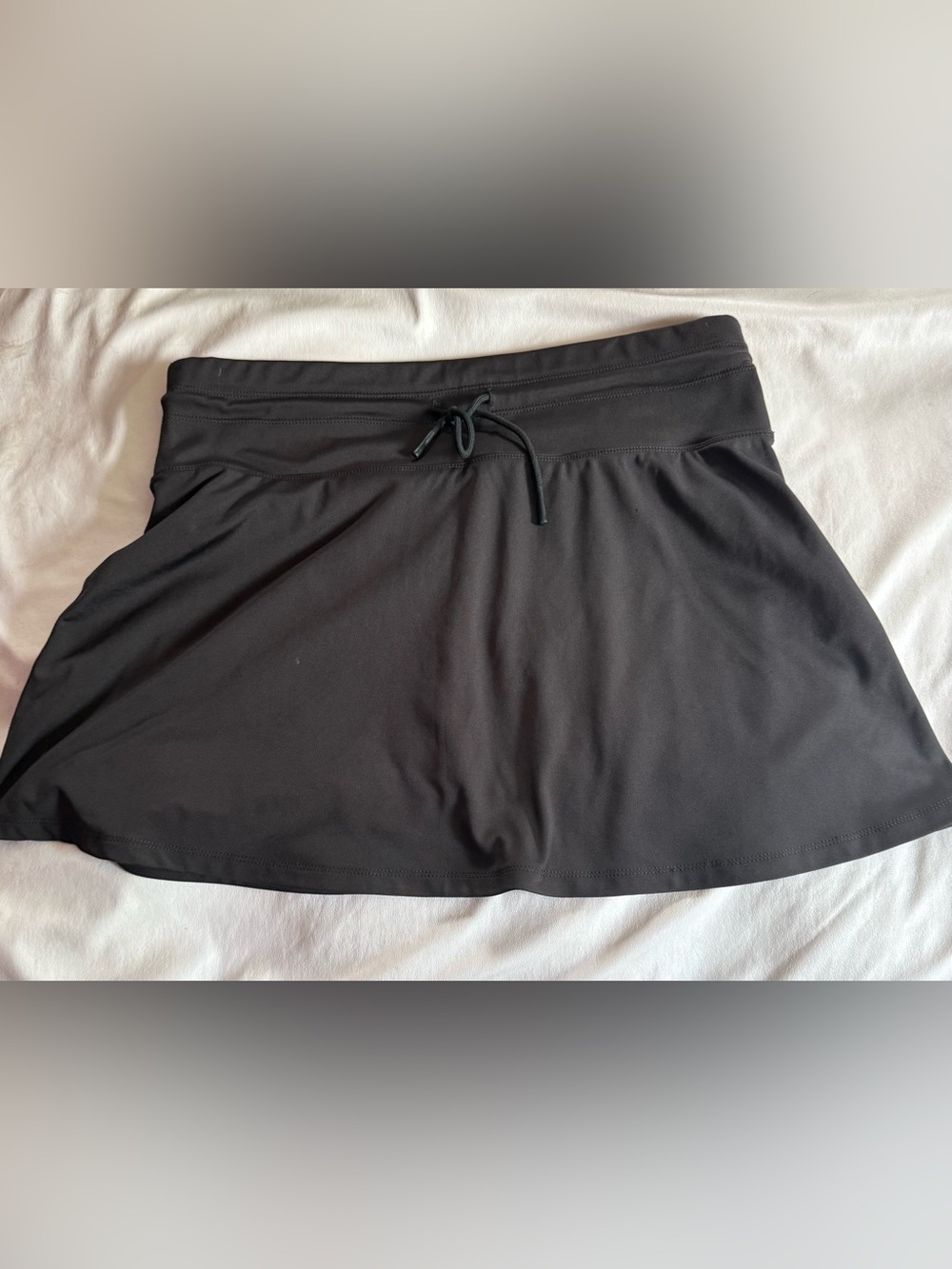 Jessica Simpson Black Drawstring Athletic Skort